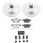 Power Stop 17-19 Ford Escape Rear Z36 Coated Truck & Tow Brake Kit