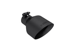 Load image into Gallery viewer, MBRP Black-Coated Tip 2.5in ID, 5in OD Out, 8in Length, Angle Cut, Dual Wall