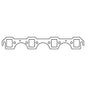 Cometic Ford Windsor V8 .043in Copper Exhaust Manifold Gasket Set