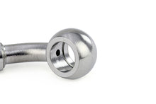 Load image into Gallery viewer, HPS Performance 45 Degree 10mm Banjo -3 Stainless Hose End