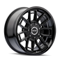 Mayhem 8118 Ordinance 20x9 / 5x127/139.7 BP / 87.1mm Hub Gloss Black Wheel