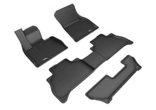 Load image into Gallery viewer, 3D MAXpider 19-23 BMW X5 (G05)  7-Passenger Kagu Floormat Complete Set - Black