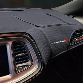 Covercraft 08-14 Dodge Challenger Limited Edition Custom Dash Cover with Dodge Logo