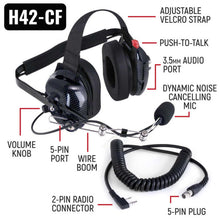 Load image into Gallery viewer, Rugged Radios IMSA Driver &amp; Crew Chief Long Track Racing Kit w/ RDH16 Radios