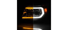 Load image into Gallery viewer, Raxiom 05-11 Toyota Tacoma Axial Series Switchback Proj Headlights- Chrome- Clear Lens
