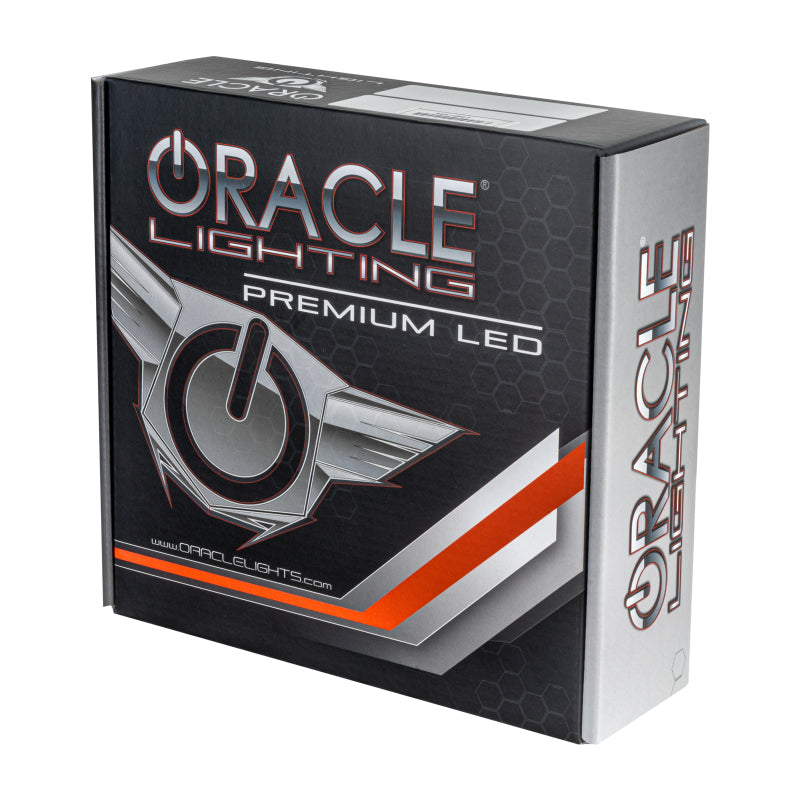 Oracle 05-10 Dodge Charger LED Fog Light Halo Kit - Red