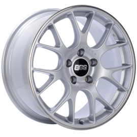 BBS CH-R 19x10 5x130 ET38 CB71.6  Brilliant Silver  - 82mm PFS/Clip Req.