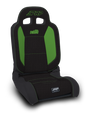 PRP EnduroDaily Reclining Suspension Seat - Black/Green Tweed - Driver