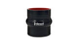 Vibrant Silicone  Hump Hose Coupler 1.25in ID x 3.00in Long - Black