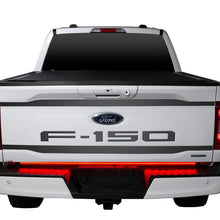 Load image into Gallery viewer, Putco 2024+ Ford F150 w/Factory LED Tail Light &amp; OBS 60in Red Blade Tailgate Light Bar Plug-N-Play