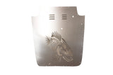 Fishbone Offroad 97-02 Jeep Wrangler TJ Hood Louver Raw Unpainted