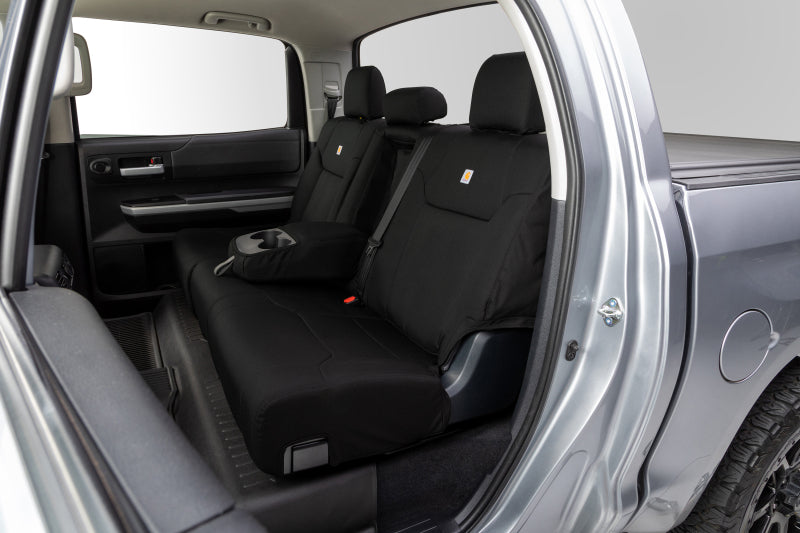 Covercraft 19-24 Toyota Rav4 Carhartt Super Dux PrecisionFit Custom Second Row Seat Covers - Black