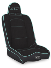 Load image into Gallery viewer, PRP Daily Driver High Back Suspension Seat- Black/Teal Tweed
