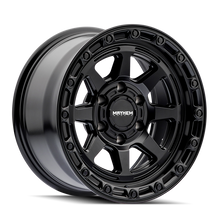 Load image into Gallery viewer, Mayhem 8306 Ridgeline 17x8.5 / 6x139.7 BP / -6mm Offset / 106.1mm Hub Satin Black Wheel