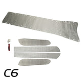 Transmission Tunnel Shield Kit Chevy Corvette C6 5 Pieces