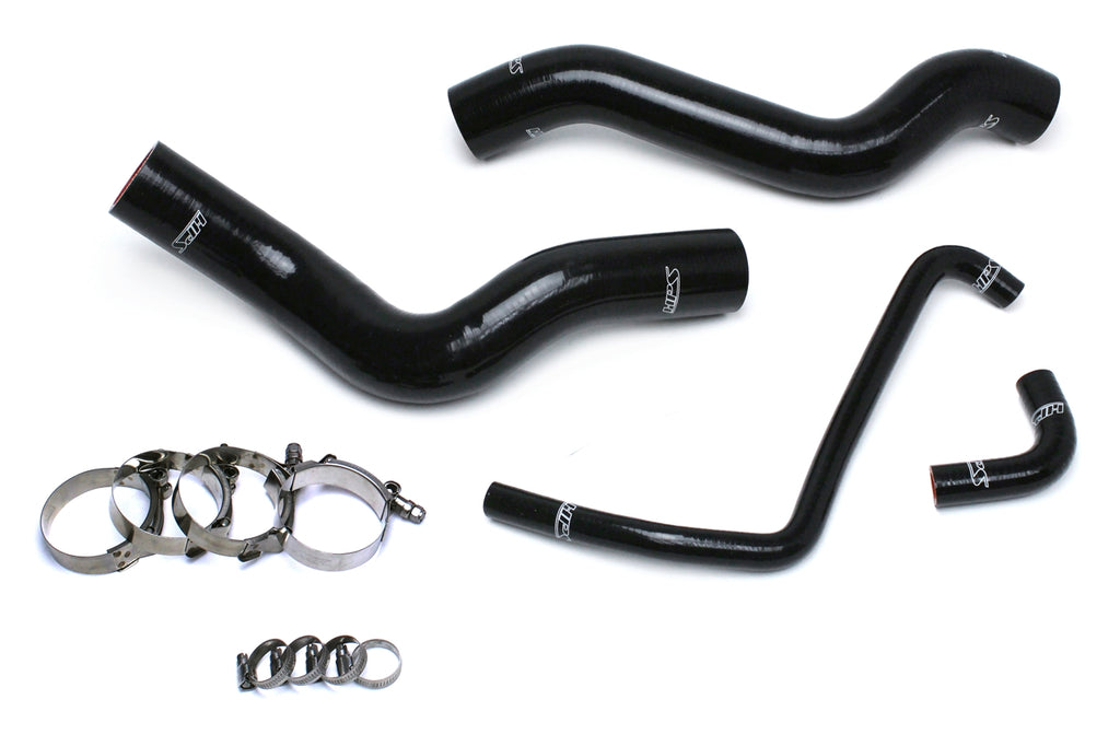 HPS Performance Silicone Hose Kit - Radiator Hose 57-1503R-BLK