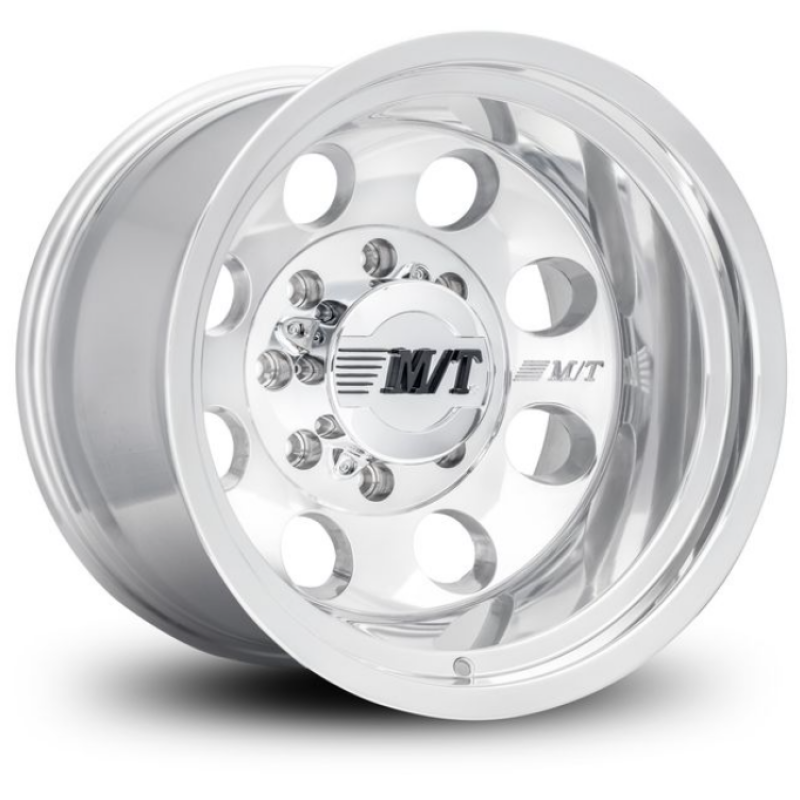 Mickey Thompson Classic III 17x12in - 8x6.5 BP - 3.60in BS - Polished Wheel
