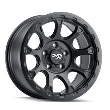 Load image into Gallery viewer, Dirty Life 9307 Drifter 17x8.5/5x127 BP/-6mm Offset/78.1mm Hub Matte Black Wheel - Beadlock