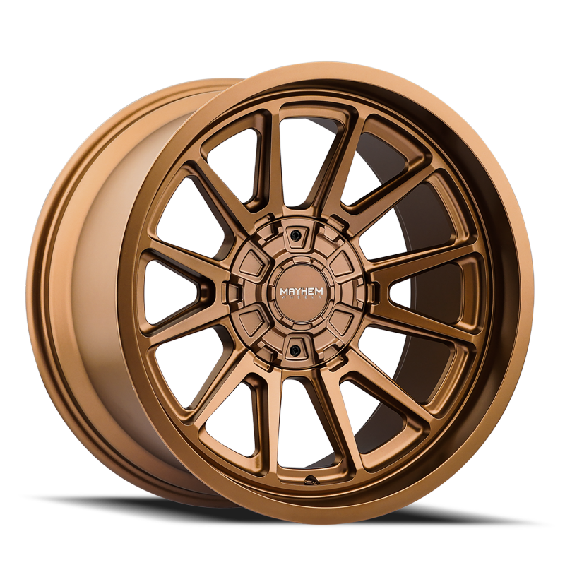 Mayhem 8116 Intrepid 20x9 / 6x135/139.7 BP / 0mm Offset / 106mm Hub Matte Bronze Wheel