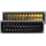 Parking Light Assembly - LED - Smoke Lens - Black Housing - Pair