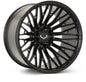 Vossen VFX-04 20x10 - 6x135 - ET18 - Super Deep - 87.1 - Satin Black Wheel