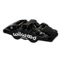 Wilwood caliper AERO6 1.75/1.62/1.62 .810 rotor .80 THK pad R/H black