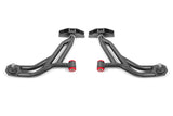 BMR 10-14 Ford Mustang / Shelby GT500 Non-Adj. Lower A-Arms (Poly/Delrin) - Black Hammertone