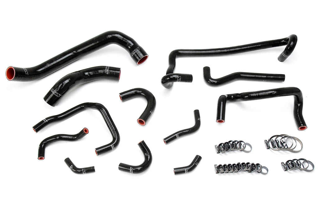 HPS Performance Silicone Hose Kit - Radiator and Heater Hose 57-1782-BLK