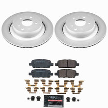 Load image into Gallery viewer, Power Stop 14-15 Infiniti Q60 Rear Z23 Coated Brake Kit