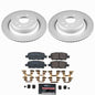 Power Stop 14-15 Infiniti Q60 Rear Z23 Coated Brake Kit