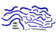 Load image into Gallery viewer, HPS Performance Silicone Hose Kit - Radiator and Heater Hose 57-1607-BLUE