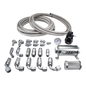 Deatschwerks X2 Series Pump Module -8AN Feed w/ -6AN return CPE Plumbing Kit for 92-00 Honda Civic