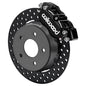 Wilwood 22-24 Polaris RZR Turbo/ Pro R 5-Lug Front Big Brake Kit - Drilled Rotors Black Powder Coat