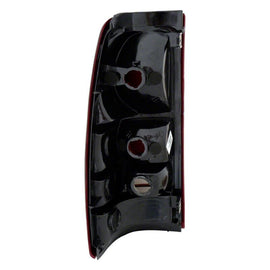 Raxiom 99-02 Chevrolet Silverado 1500 Fleetside Axial Series Tail Lights- Black- Midnight Red Lens