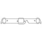 Cometic Pontiac 326-455 V8 .064in ArmorCore Exhaust Manifold Gasket Set