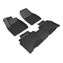 3D MAXpider 24-25 Acura ZDX Kagu 1st & 2nd Row Floormat - Black