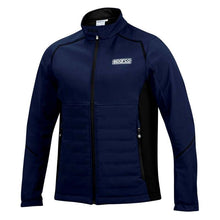 Load image into Gallery viewer, Sparco Jacket Softshell SMALL Navy/Black