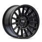 Dirty Life Journey 9316 17x8.5 / 6-139.7 BP / 0mm Offset / 106mm Hub Matte Black Wheel