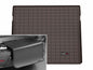 WeatherTech 24-26 Porsche Macan Electric Trunk Cargo Liner w/Bumper Protector - Cocoa