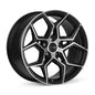 Enkei Quest 18x8 / 5x112 BP / ET45 / 72.6mm Bore - Matte Black Machining Wheel