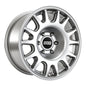 BBS TS-R 18x9in - 6x139.7 - 106.1 CB - ET0 - Satin Silver Wheel