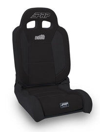 PRP EnduroDaily Reclining Suspension Seat - Black Suede - Driver
