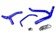 Load image into Gallery viewer, HPS Performance Silicone Hose Kit - Radiator Hose 57-1244-BLUE