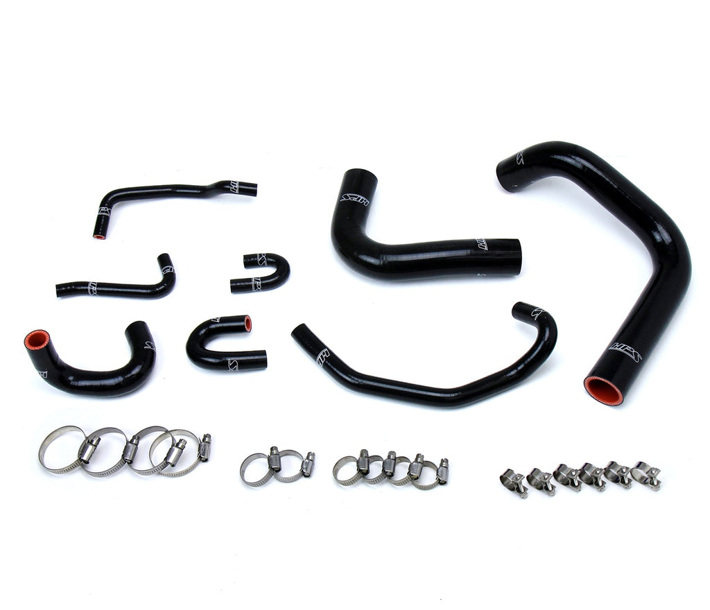 HPS Performance Silicone Hose Kit - Radiator Hose 57-1323R-BLK