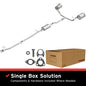 BRExhaust 17-19 Honda CR-V Touring 1.5L Exhaust Kit
