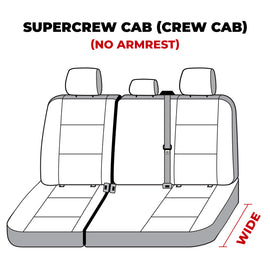 Covercraft 19-24 Ford F-250 Carhartt Camo SeatSaver Custom Second Row Seat Covers - Mossy Oak