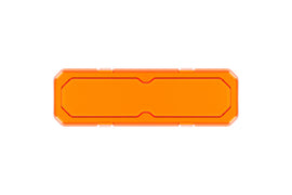 Diode Dynamics SS6 Cover Standard - Amber (Single)
