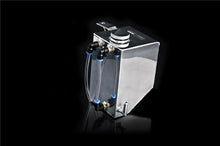 Load image into Gallery viewer, Weapon R Universal Catch Tank 18 fl oz (Stealth Black) Top Outlet Aluminum Coolant Overflow Tank