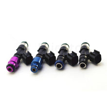 Load image into Gallery viewer, Injector Dynamics ID1050X Injectors - 60mm Length - 11mm Blue Top - 204 Lower Cushion (Set of 4)