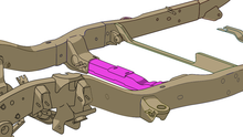 Load image into Gallery viewer, Rustbuster Transmission Crossmember